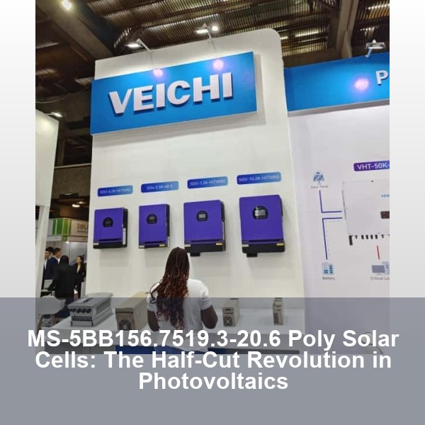 MS-5BB156.7519.3-20.6 Poly Solar Cells: The Half-Cut Revolution in Photovoltaics